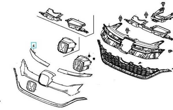 Exploring The Front Bumper Parts Diagram For A Honda Crv