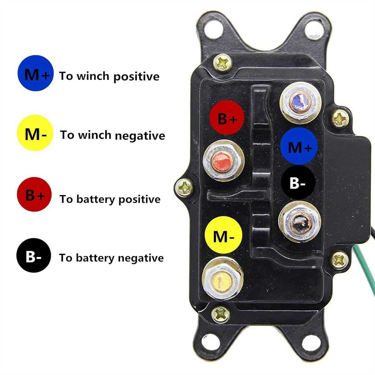 How To Wire A Solenoid For A Warn Winch On An Atv Wiremystique